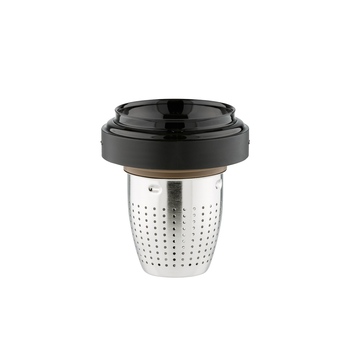 Термос из нерж. стали с ситом тм THERMOS TCMF-501, черный