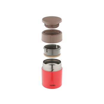 Термос из нерж. стали для еды тм THERMOS JBQ-400-PCH 0.4L, красный