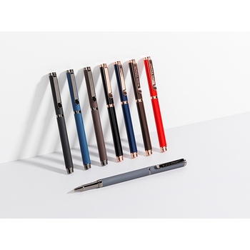 Ручка металлическая шариковая "Venezia Classico", красный