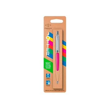 Шариковая ручка Parker Jotter ORIGINALS MAGENTA, стержень: M blue ЭКО-УПАКОВКА