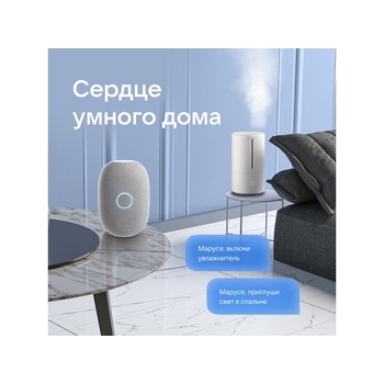 Умная колонка VK Капсула с голосовым помощником Марусей, белый