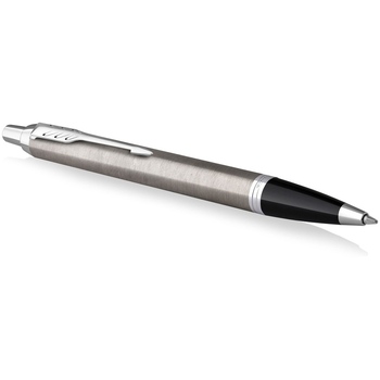 Шариковая ручка Parker IM Stainless Steel CT, стержень: M, цвет чернил: blue, в подарочной упаковке.