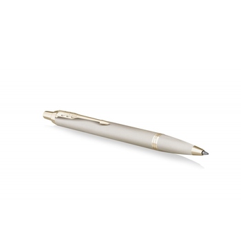 Шариковая ручка Parker IM Professionals Monochrome Champagne, стержень:M, цвет чернил: blue, в подарочной упаковке.