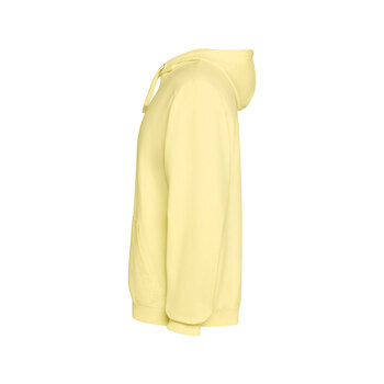Толстовка с капюшоном «KENIA» унисекс, солнечно-желтый выстиранный WASHED
