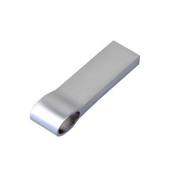USB 2.0-флешка на 512 Мбайт с мини чипом, компактный дизайн, боковое отверстие для цепочки
