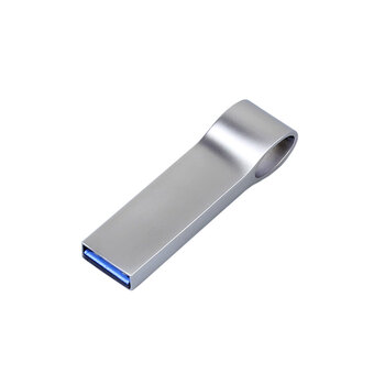 USB 2.0-флешка на 8 Гб с мини чипом, компактный дизайн, боковое отверстие для цепочки