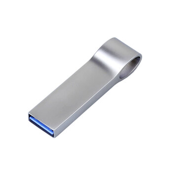 USB 3.0-флешка на 16 Гб с мини чипом, компактный дизайн, боковое отверстие для цепочки