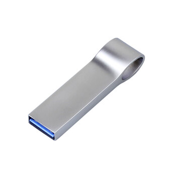 USB 3.0-флешка на 64 Гб с мини чипом, компактный дизайн, боковое отверстие для цепочки