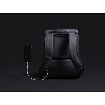 Водостойкий антикражный рюкзак Clickpack для ноутбука 15.6", черный