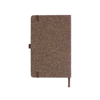Блокнот из кофейных зерен А5 "Coffee notes", твердая обложка, 80 листов 70 гр/м2 белой бумаги, кофейный