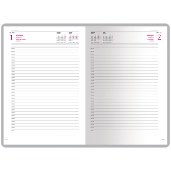 Ежедневник А5 датированный «Velvet» 2027, зеленый