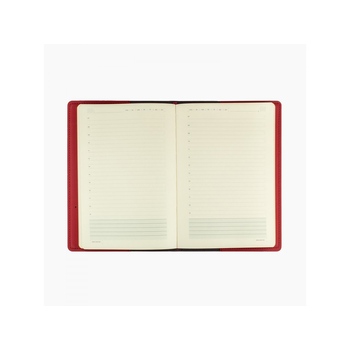 Ежедневник недатированный А5  "Oxford", бордовый