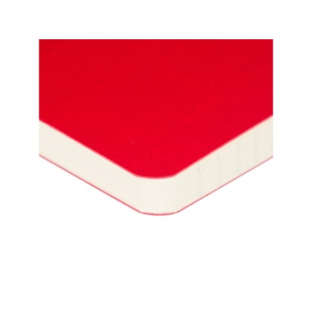 Блокнот А5 "Megapolis Flex Velvet", красный