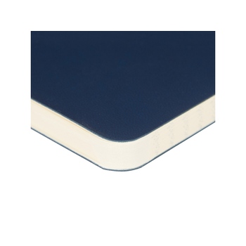 Блокнот А5 "Megapolis Flex Velvet", темно-синий