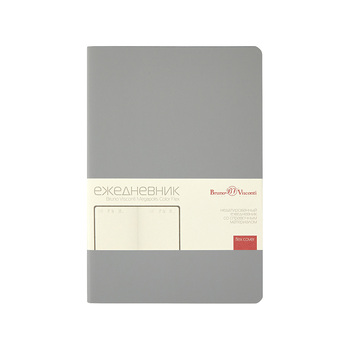 Ежедневник недатированный А5 "Megapolis Color Flex New", светло-серый