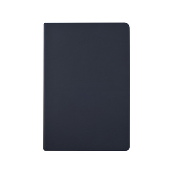 Ежедневник А5 "Megapolis Color New" soft-touch, темно-синий navy