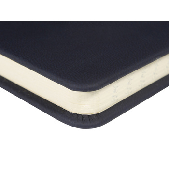 Ежедневник недатированный А5 "Megapolis Velvet New", темно-синий navy
