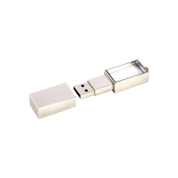 USB-флешка на 32 ГБ,  серебро