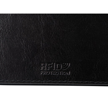 Картхолдер для 6 пластиковых карт с RFID-защитой "Fabrizio", черный