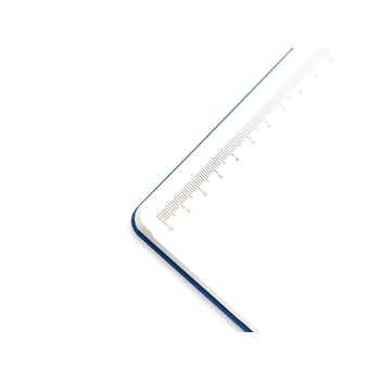 Бизнес-блокнот "С3" софт-тач с магнитом, твердая обложка, 128 листов, синий