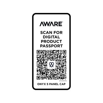 Onyx с 5 панелями Aware™ кепка из переработанных материалов - Oatmeal