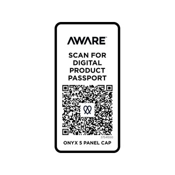 Onyx с 5 панелями Aware™ кепка из переработанных материалов - Темно - синий