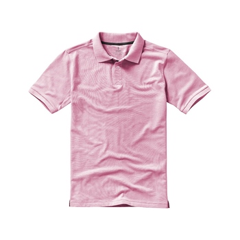 Calgary мужская рубашка-поло с коротким рукавом, light pink