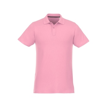 Мужское поло Helios с коротким рукавом, light pink