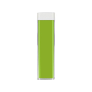 Портативное зарядное устройство "Ангра", 2200 mAh, зеленое яблоко