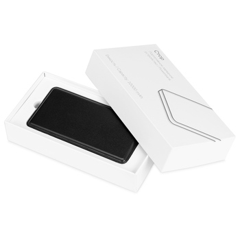 Портативное зарядное устройство "Стор", 10000 mAh, черный