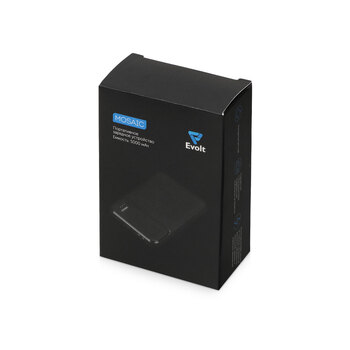 Внешний аккумулятор Evolt "Mosaic", 5000 mAh, черный