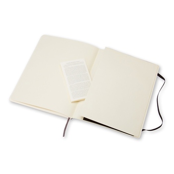 Записная книжка Moleskine Classic Soft (в линейку), ХLarge (19х25 см), черный