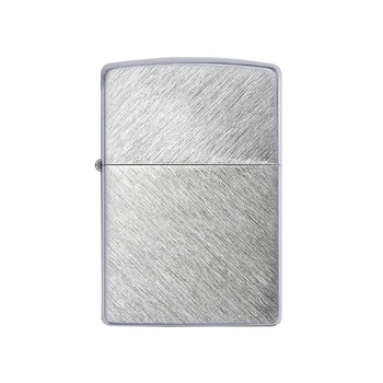 Зажигалка ZIPPO с покрытием Herringbone Sweep, латунь/сталь, серебристая, матовая, 38x13x57 мм