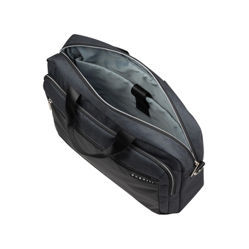 Портфель мужской BUGATTI СЕРА | SERA, антрацитовый, полиэстер, 40х11х34 см, 15 л