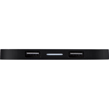 Беспроводная зарядка «Tile» с 2 USB-A, 5 Вт, черный