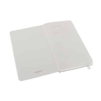 Записная книжка Moleskine Classic (нелинованный) в твердой обложке, Large (13х21см), белый