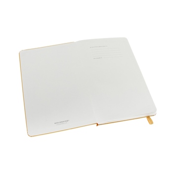Записная книжка Moleskine Classic (в линейку) в твердой обложке, Large (13х21см), оранжевый