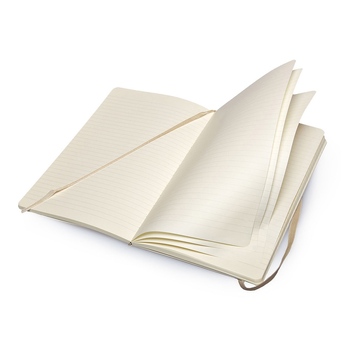 Записная книжка Moleskine Classic Soft (в линейку), Large (13х21см), бежевый