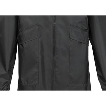 Дождевик «Parka» унисекс, черный