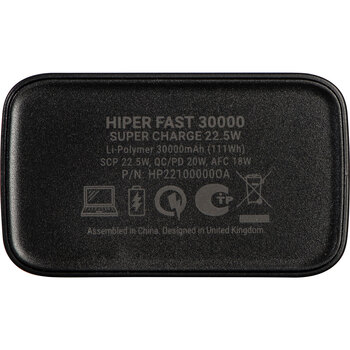 Портативный внешний аккумулятор FAST 30000 Black (P)