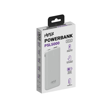 Портативный внешний аккумулятор PSL5000 White (Р)