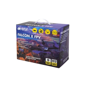 Радиоуправляемый квадрокоптер HIPER "FALCON X FPV" (Р)