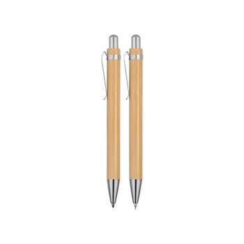Набор "Bamboo" шариковая ручка и механический карандаш