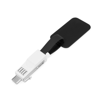 Зарядный кабель 3-в-1 "Charge-it", черный