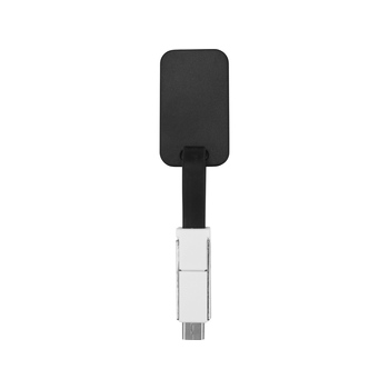 Зарядный кабель 3-в-1 "Charge-it", черный
