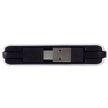 USB-хаб «Hubix» с коннектором 2-в-1 USB-C и USB-A, 2.0, белый