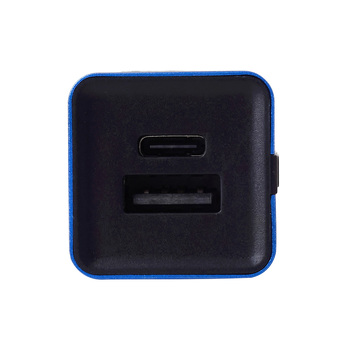 Внешний аккумулятор «Rail», 5000 mAh, синий