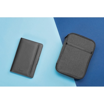 Органайзер с зарядным устройством «Wanderer», 4000 mAh, темно-синий