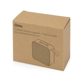 Портативная колонка «Otto», оранжевый/черный