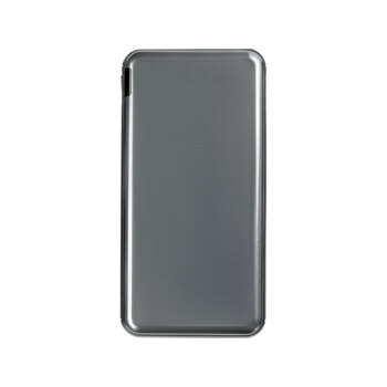 Внешний аккумулятор «Forge» v.2, металл, 10000mah, серый